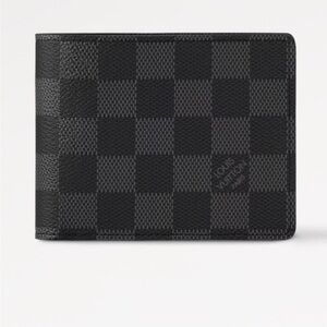 Louis Vuitton Graphite Checkered Card Holder